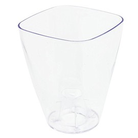 Diamond clear transparent orchid flowerpot Coubi planter made of plastic