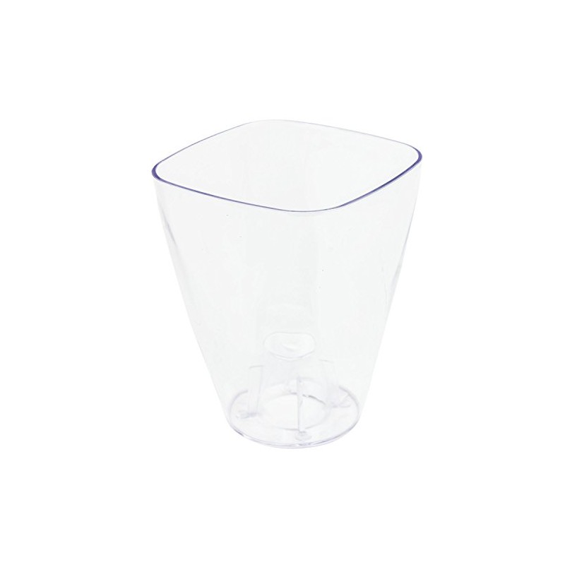 Diamond clear transparent orchid flowerpot Coubi planter made of plastic