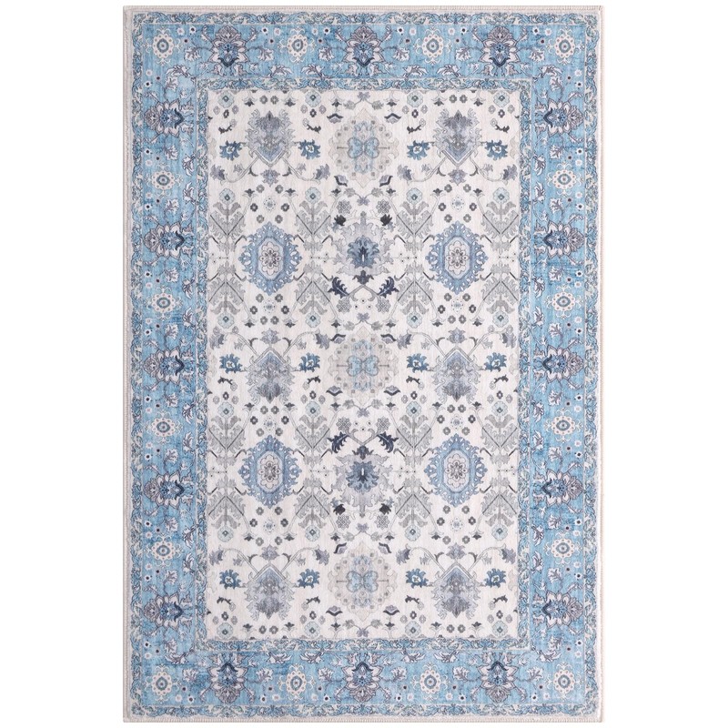 Vanmoos 2x3 Washable Area Rug – Soft, Non-Slip Entrance Rug,