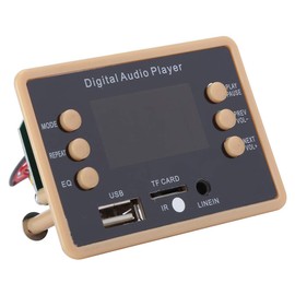 Player Module Decoder Board, Support Radio FM, 12 V Bluetooth Decoder Board, for Audio Decoding