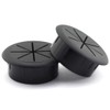 HJ Garden 2pcs 2-3/8 inch Flexible Desk Cord Grommets Wire