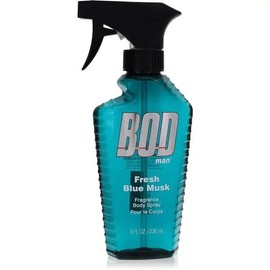 Fresh Bod Man Fresh Blue Musk by Parfums De Coeur, 8oz Fragrance Body Spray men