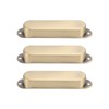 3Pcs Electric Guitar Single Coil Pickup Cover Copper Instrument Accessory