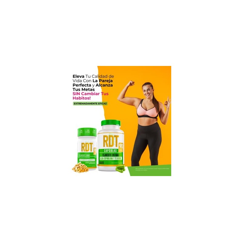 RDT Pack Raiz + Capsulas 90 Dias [Extremadamente Eficaz] Complemento