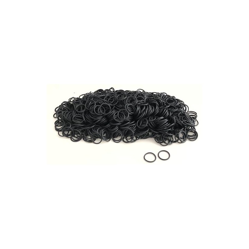 Audiofan O-Ring, Fluorine Rubber Sealing Gasket, Outer Diameter 0.8 x