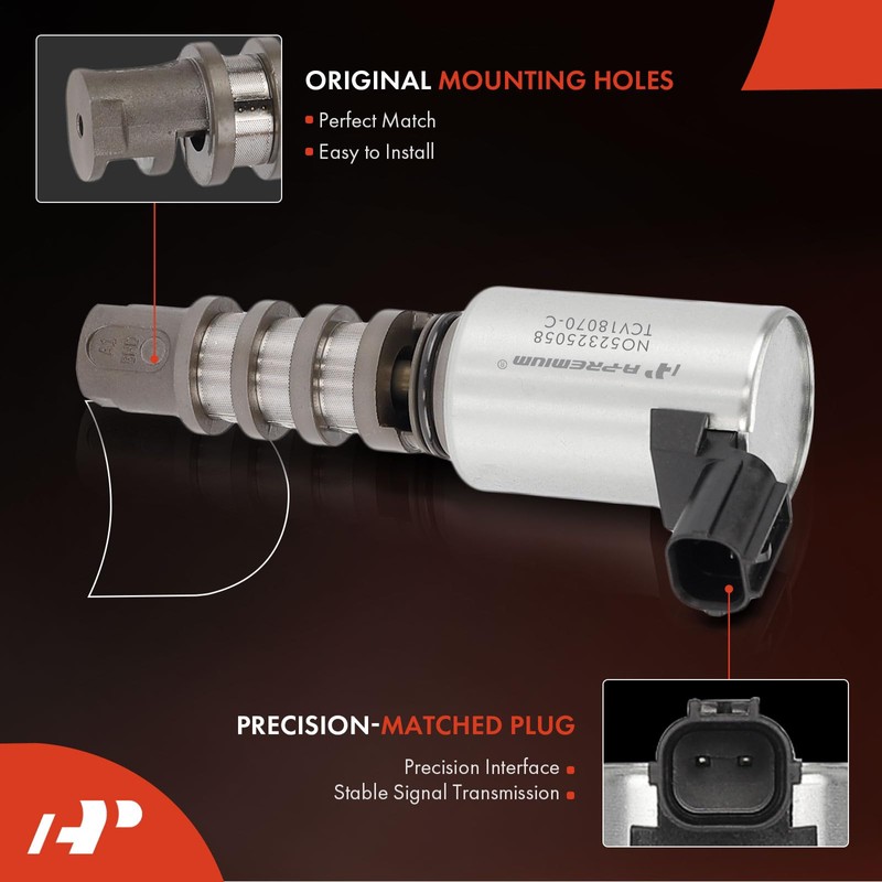 A-Premium Engine Variable Valve Timing (VVT) Solenoid Compatible with Honda