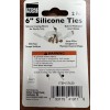 Store House 6" Silicone Ties 2Pc Reusable Item 57630