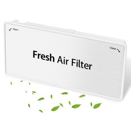 Upgraded ADQ75493301 Refrigerator Air Filter Cover Decor,Fresh Air Filter Assembly Compatible with LG Refrigerator LRFDS3016S LRFDS3016D LRFDS3006D, Replacement AP6887594 PS12724761