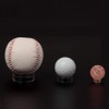 Ball Stand, Acrylic Display Stand, Clear Ring Baseball Stand Plastic