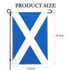 Scotland Flag Small Mini Scottish Garden Flags 12x18 Double Sided