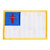 Christian Flag Patch, Christian Biker Patches