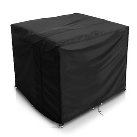 COMLAX FIELD Garden Furniture Covers 90x95x75cm, Outdoor Furniture Covers Waterproof, Large Rectangular Garden Table Cover, Windproof & Dustproof, Anti-UV Patio Furniture Cover