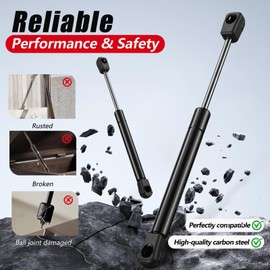 Vepagoo ML9945 10 inch 45 Lb/200N Gas Shocks Struts Lift for Truck Pickup Tool Box Storage Lid Door, Set of 2