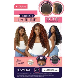 Outre Lace Front Wig - Perfect Hair Line 13X6 - Esmera (DR4/MUSHROOM BLONDE)
