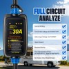 30 Amp RV Surge Protector with Circuit Analyzer, Dual Extension
