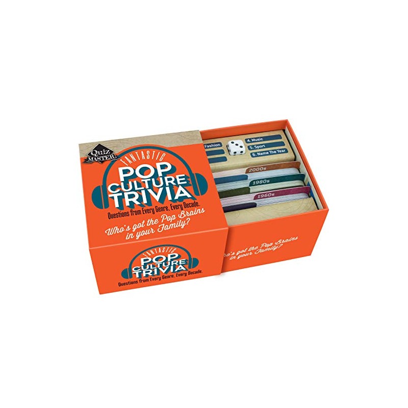 Cheatwell Games Quizmaster Pop Culture Trivia Game