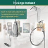 16 Pcs Picture Rail Hanging System,Picture Rail Hooks Molding Hooks