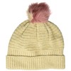 Gymboree Gorro Grande de Moda para niña, Pompón de Pelo
