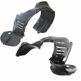 For Lexus RX330 Splash Guard/Fender Liner 2004 2005 2006 Driver and Passenger Side Pair/Set | Front | Base | Replacement For LX1248101 + LX1249101 | 5380648021 + 5380548021