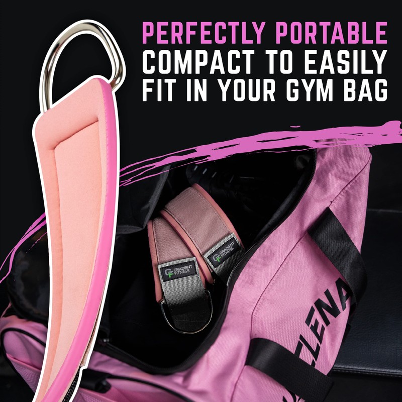 Gradient Fitness Ankle Straps (2 Pack) | Ankle Strap for