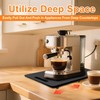 Bamboo Appliance Slider, Elegant Sliding Tray for Coffee Maker &