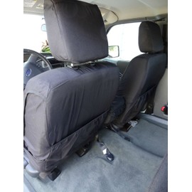 Durafit Seat Covers,F473-C1, Compatible with 2010-2012 Ford Ranger 60/40 Waterproof Seat Covers with Adjustable Headrests, Black Endura. Complete Protection. Fits Like a Glove. Save Now