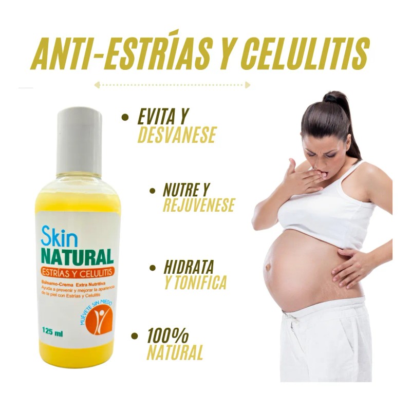 Kit Anti Estrías Y Celulitis + Un Protector De Rozaduras
