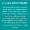 Create Visual Aids Visual Timetable For Home Visual Schedule Routine