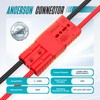 Hilictokt Anderson Connector, 120AMP 2/4/6 AWG Battery Quick Connect 12V-36V