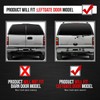 AUTOWIKI LED Tail Lights Fit for 2000-2006 Chevy Suburban/Tahoe/GMC Yukon