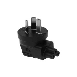 SF Cable Australia AS3112 Plug to IEC C5 Receptacle Right Angle Plug Adapter