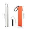 Fire Starter Survival Tool Kit, Keychain Carabiner Survival Kits, Multifunctional,