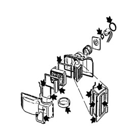 Daniel Carpenter Mustang Heater Box Seal Kit with A/C 1967 - 1968 - Daniel Carpenter