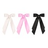 Hair Clip, 3Pcs Satin Bows for Hair Clips Hair Ribbon