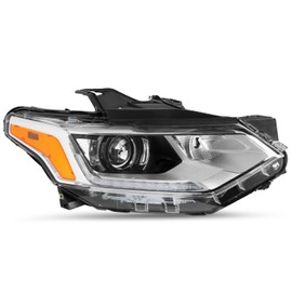 SOCKIR [HID/Xenon Headlight Assembly Fit for 2018-2021 Chevy Traverse L/LS/LT Cloth/LT Leather/RS Model with LED DRL OE Factory Style Projector Headlights Right Passenger Side