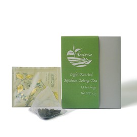 Teacrave, Light Roasted Sijichun Oolong Tea Bags 15 Sachets (45g) | Taiwan Oolong | Four Season Oolong