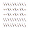 50 Pcs Transparent Hearing Aid Holder, Anti-Lost Aids Glasses Connectors