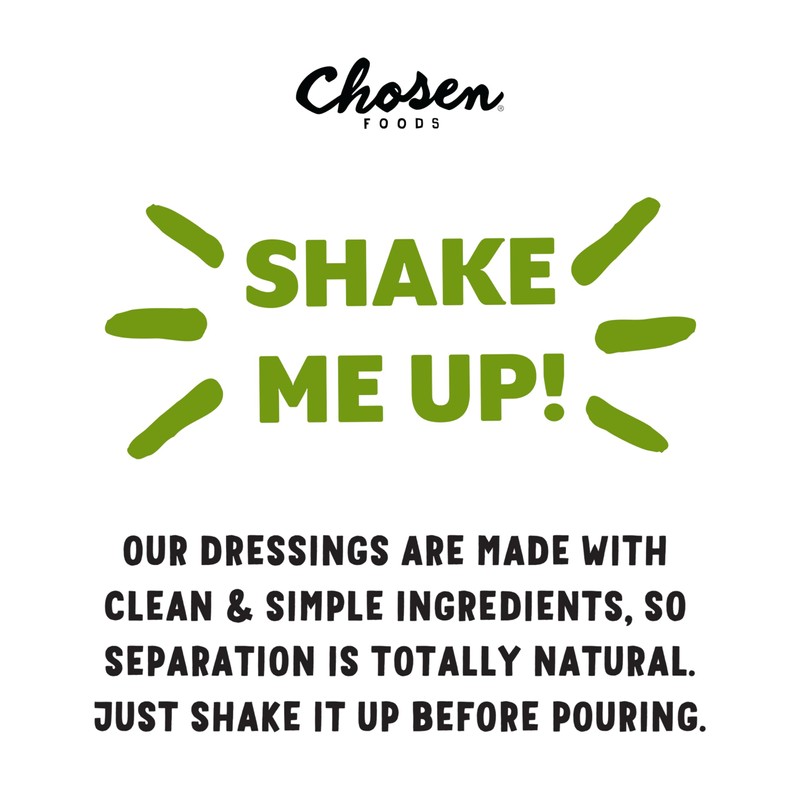 Chosen Foods Avocado Oil-Based Lemon Garlic Salad Dressing and Marinade,