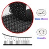 YTDSUP 40 Hook and Loop Cable Ties, Sticky-back Cord Organizer,