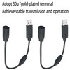 ZZLZX 2PCS USB Connection Conversion Cable USB Split Cable Data