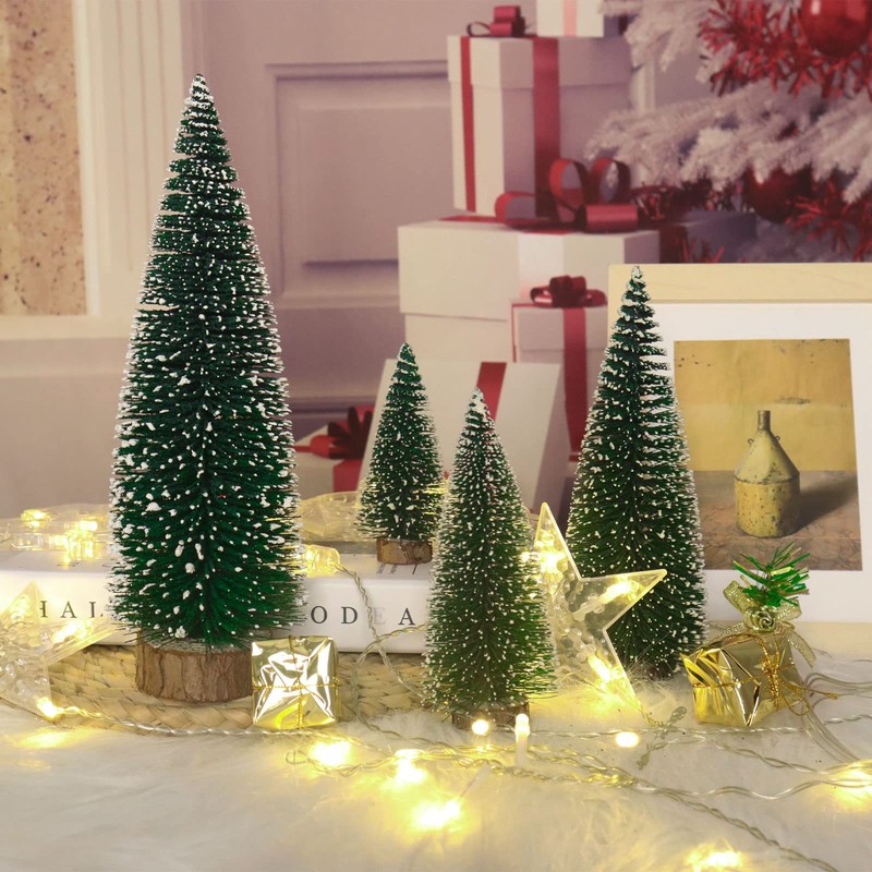 Desktop Miniature Pine Tree Tabletop Christmas Tree Small Pine Tree