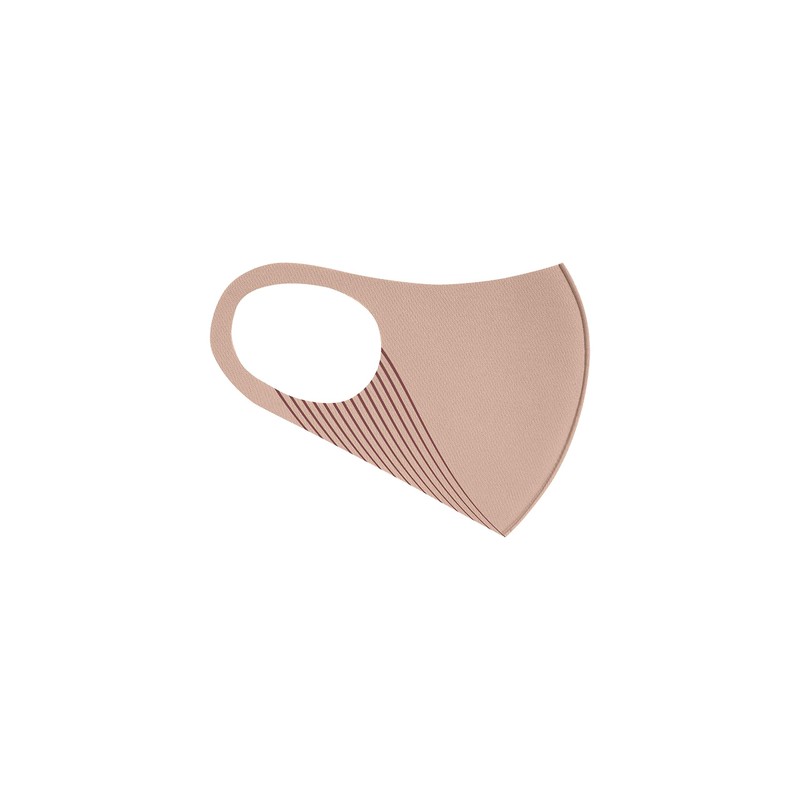 Kate Small Face Silhouette Mask, Pink, Washable and Reusable, Hard