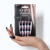 OPI OPI xPRESS/ON Swipe Night | Holographic Black Long Coffin