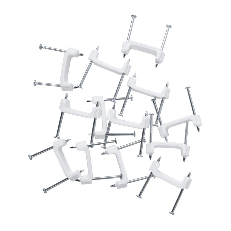 Gardner Bender PS-225J Plastic Staple, ½ Inch., Secures Romex, UF