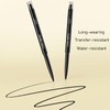 Color Mirror Smudge Proof Eyeliner, Waterproof Retractable Eye liner with