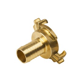 Meister Quick Coupling Hose Piece for 19.05 mm (3/4 Inch) Hoses, Brass, Suitable for Drinking Water, Tested Quality, Hose Connector, Plug-In Coupling, Hose Coupling, 9925310
