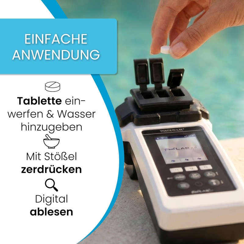 smardy 50 Photometer Test Tablets DPD1 - Measures Free Chlorine