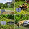 AISITIN Solar Powered Water Fountain Pump with 6 Nozzle,for Ponds,Pool,Fis