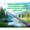 Carbon Fiber Telescopic Fishing Rod 26.6FT Portable Ultralight Fly Rod