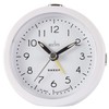 Acctim 15812 Kiera Non-Ticking Sweep Seconds Hand White Alarm Clock